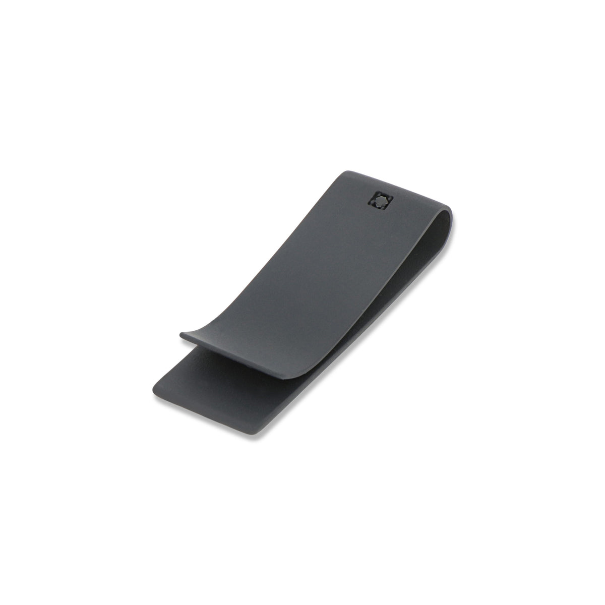 FERMASOLDI IN TITANIO NERO CON DIAMANTE BLACK DA 3 PUNTI
