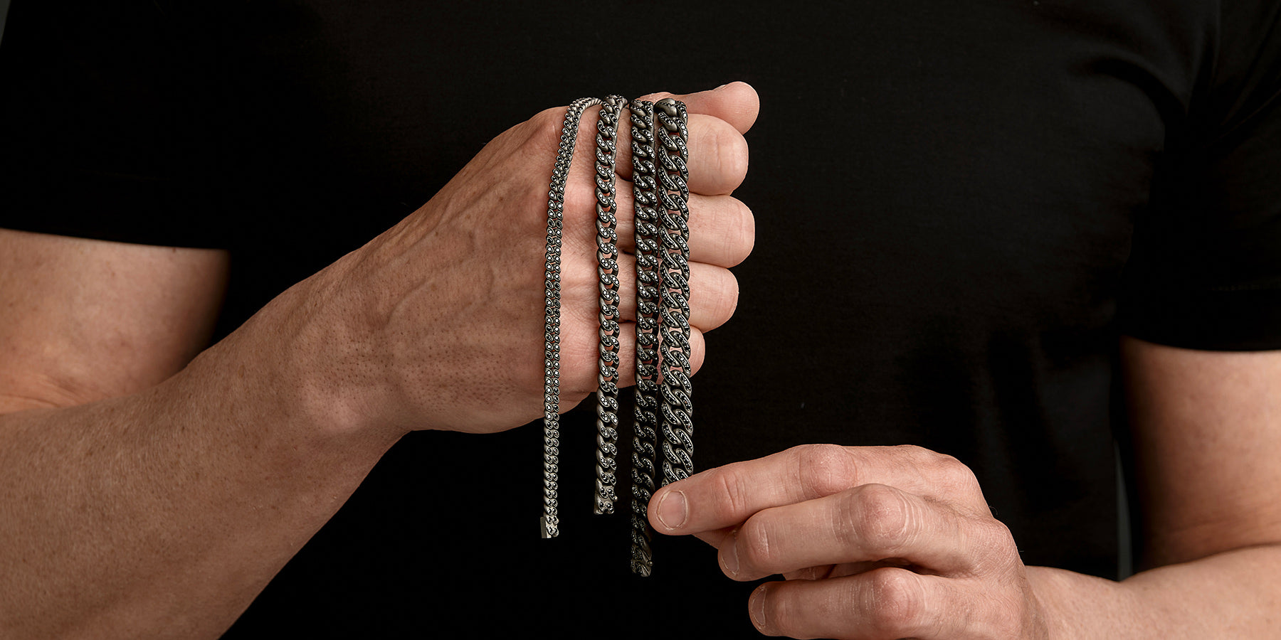 MANO|J.- gioielli da uomo - bracciali groumette da uomo